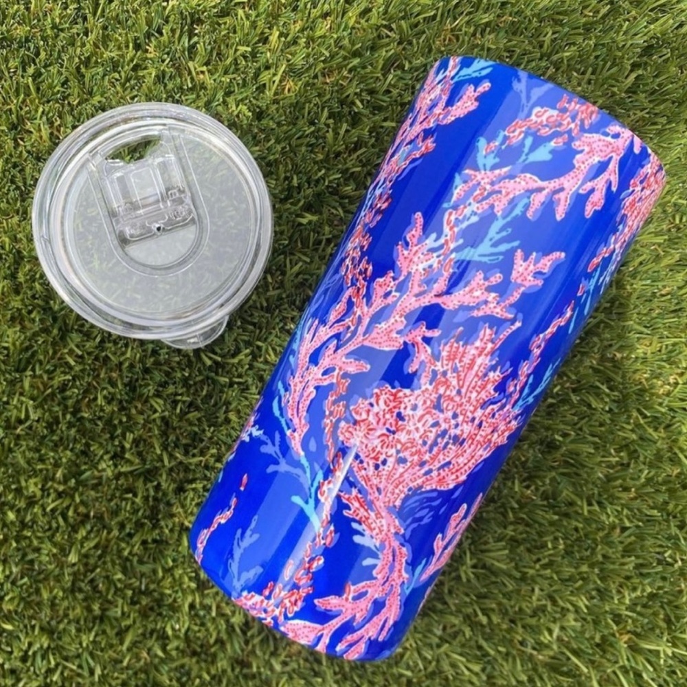 Lilly Pulitzer GWP slim tumbler NWT